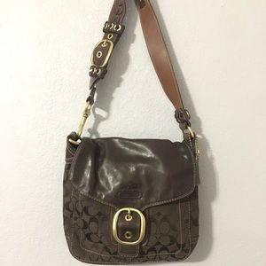 Coach Leather Shoulder Bag